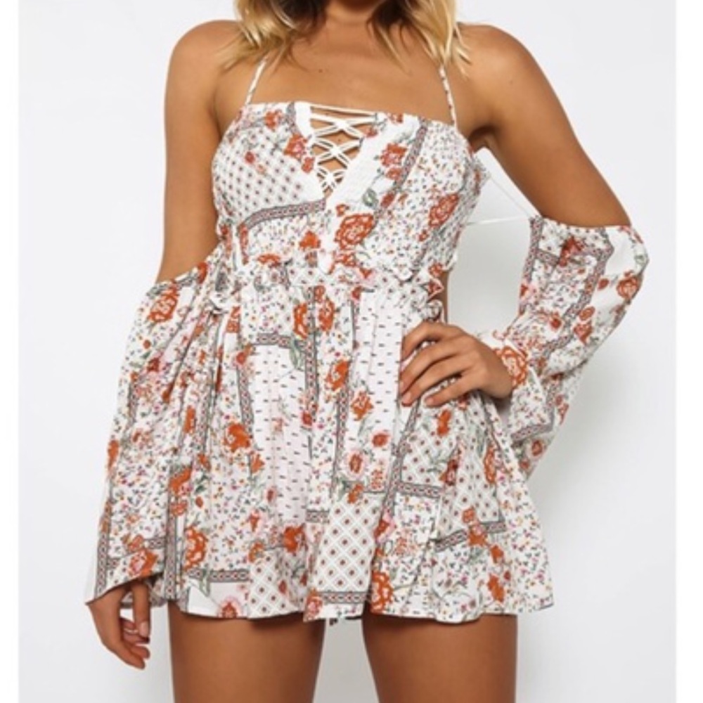 Hello Molly Floral Playsuit